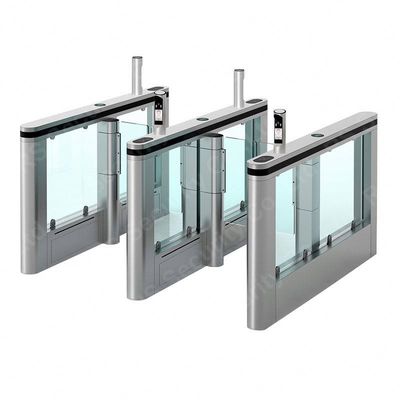1400mm H X 320mm W X 990mm D Silver Casing Tripod Turnstile Gate Opening Time 0.2s